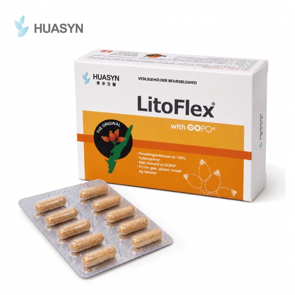 【華莘生醫 HUASYN】Litoflex 丹麥玫瑰果膠囊 【華莘生醫 HUASYN】Litoflex 丹麥玫瑰果膠囊